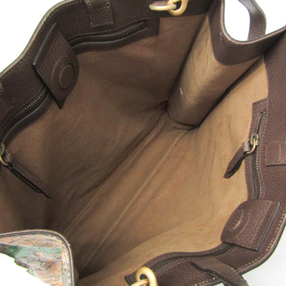 GUCCI Brown Leather Shoulder Bag - Picture 3 of 16